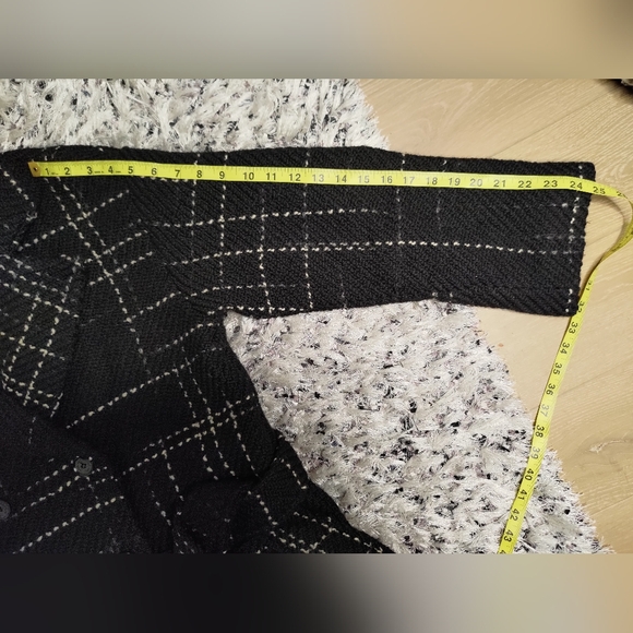 NWT Anine Bing - Norma Coat in Black Plaid - Picture 7 of 12